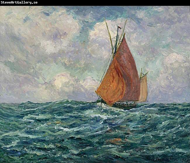 Maxime Maufra Thonier en mer